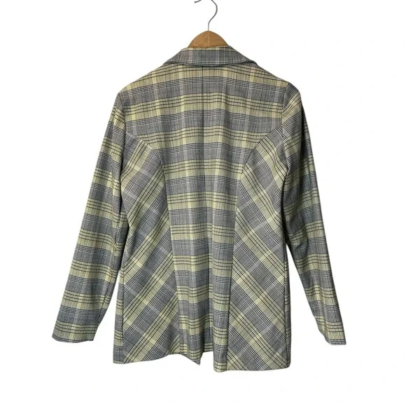 Liverpool Los Angeles Plaid Blazer Jacket Women Size S Open Single Breasted‎ - Picture 3 of 8